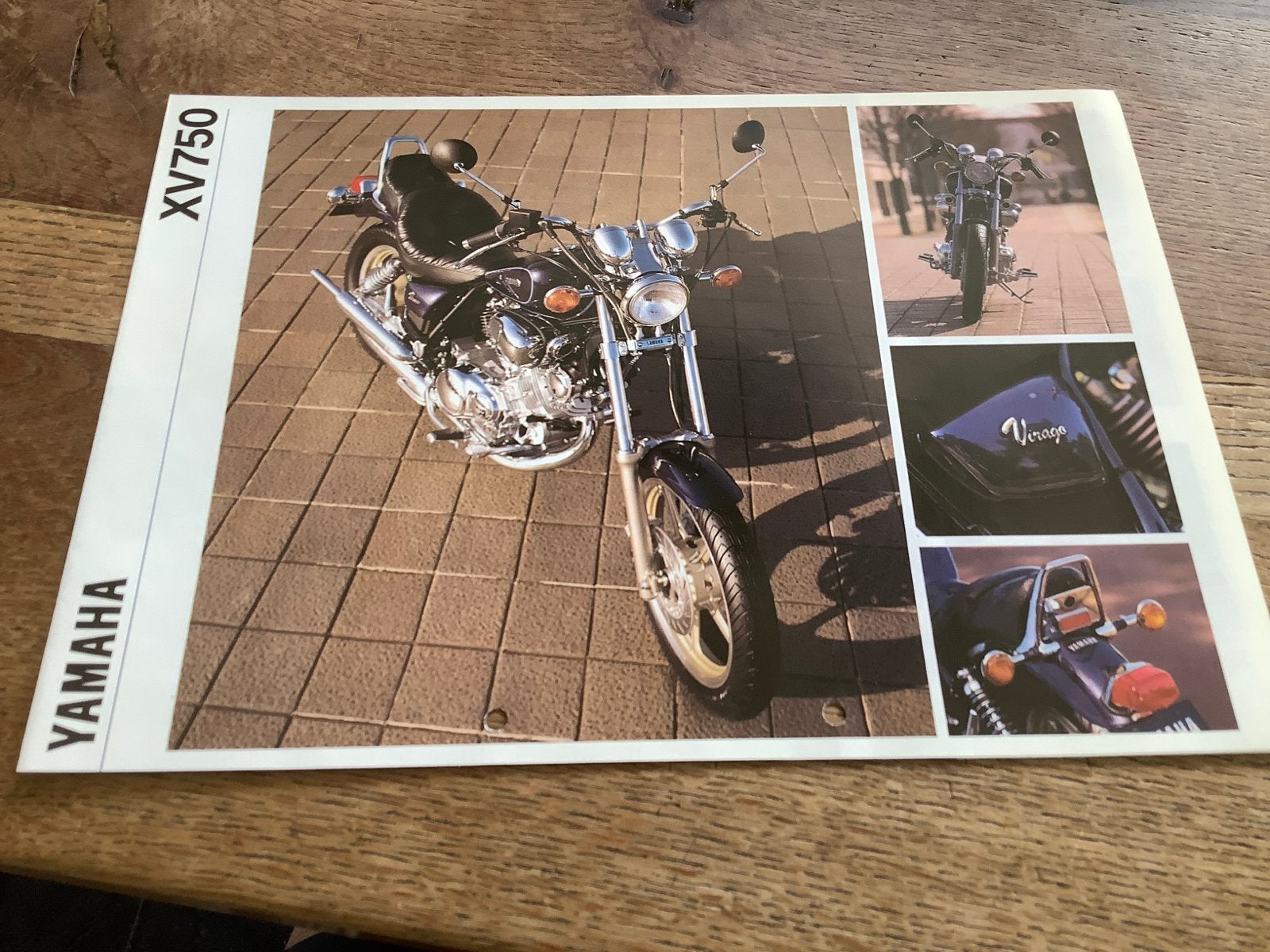 Yamaha XV750 Virago Brochure/ folder           (60), Verzenden, Yamaha