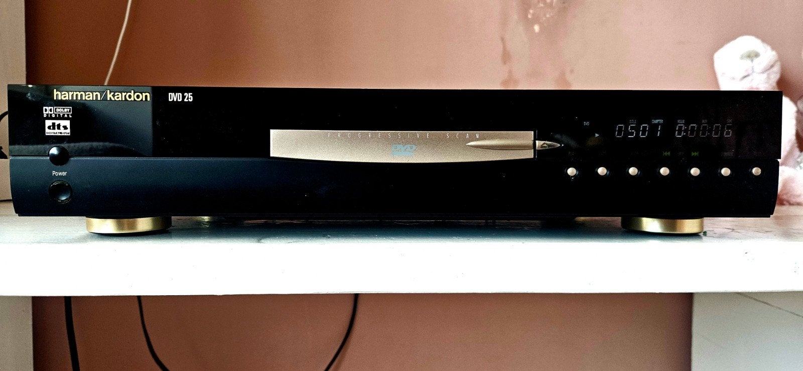 Harman Kardon DVD25 DVD/CD Speler, Ophalen of Verzenden, Gebruikt, Dvd-speler, Overige merken