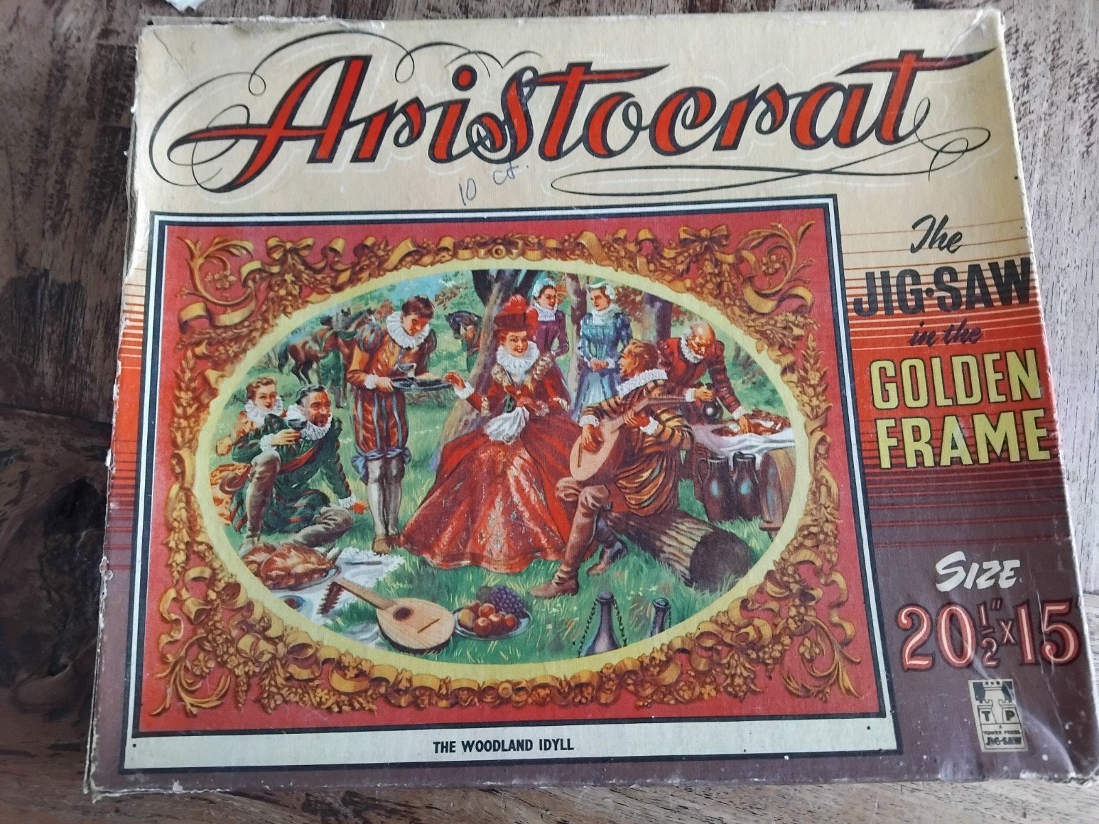Vintage Aristocrat Legpuzzel 'The Woodland Idyll', Ophalen of Verzenden, Minder dan 500 stukjes, Gebruikt, Legpuzzel