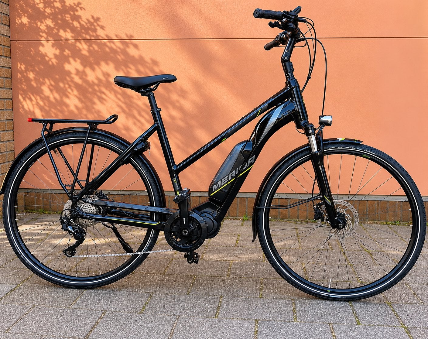 Meridae eSPRESSO 500 Elektrische dames fiets 53cm, Ophalen, Zo goed als nieuw, Overige merken