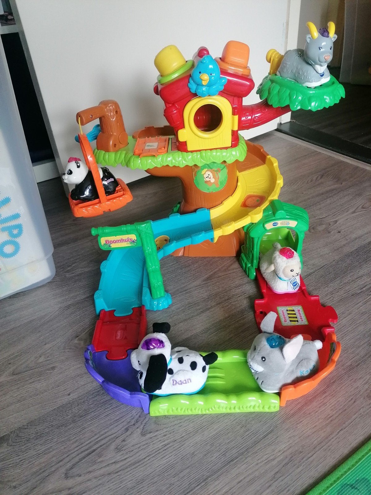 VTech Zoef Zoef Dieren Boomhuis met Dieren, Ophalen of Verzenden, Gebruikt, Overige typen, Met geluid