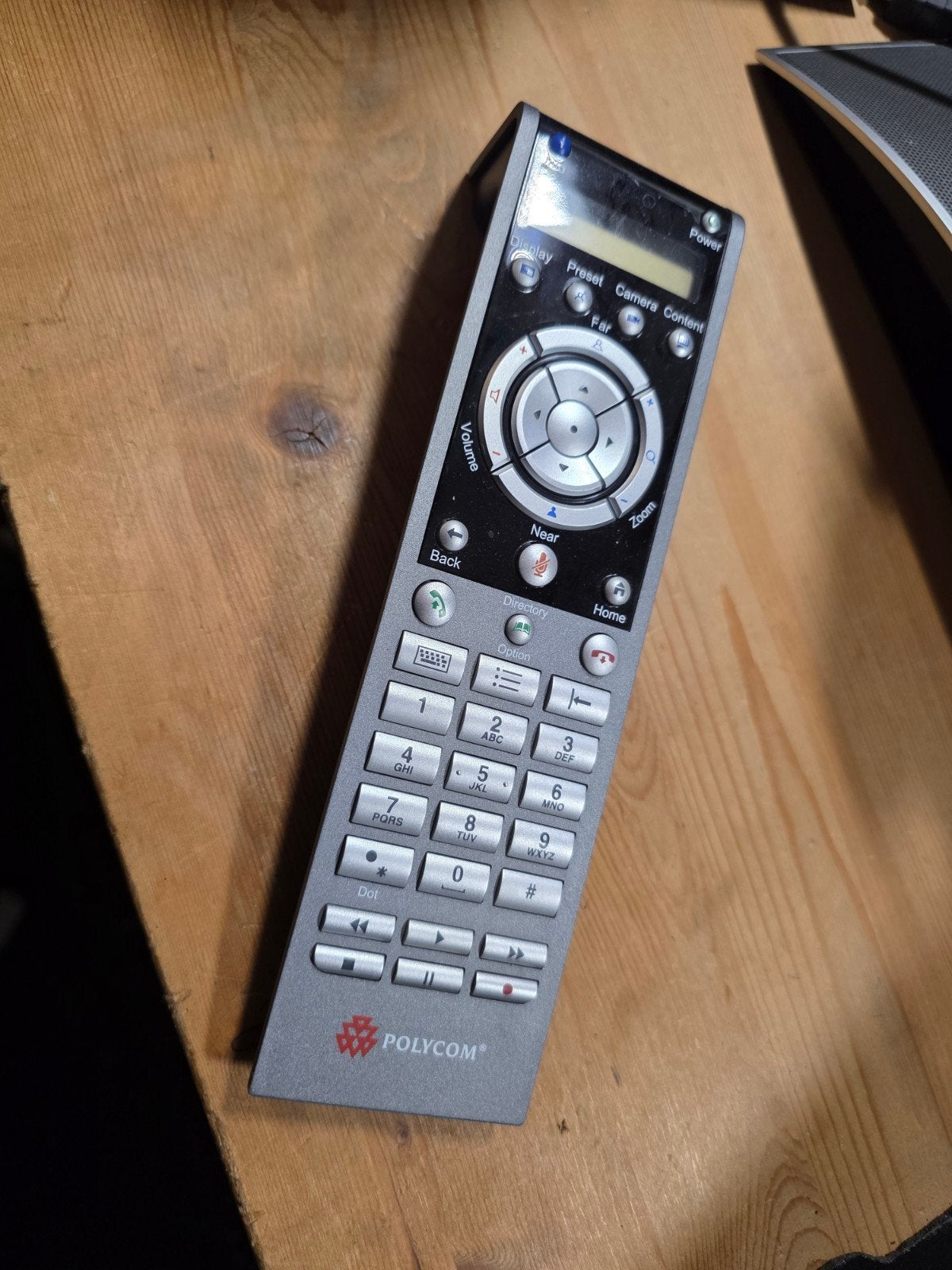 Polycom Afstandsbediening voor Videoconferentiesysteem, Audio, Tv en Foto, Afstandsbedieningen, Gebruikt, Origineel, Mediaspeler