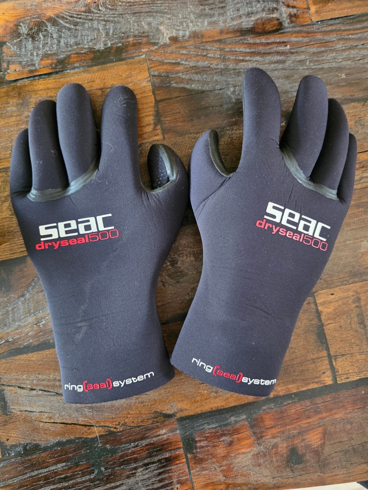 Seac Dry Seal 500 Duikhandschoenen - Maat L, Ophalen, Zo goed als nieuw, Duikpak