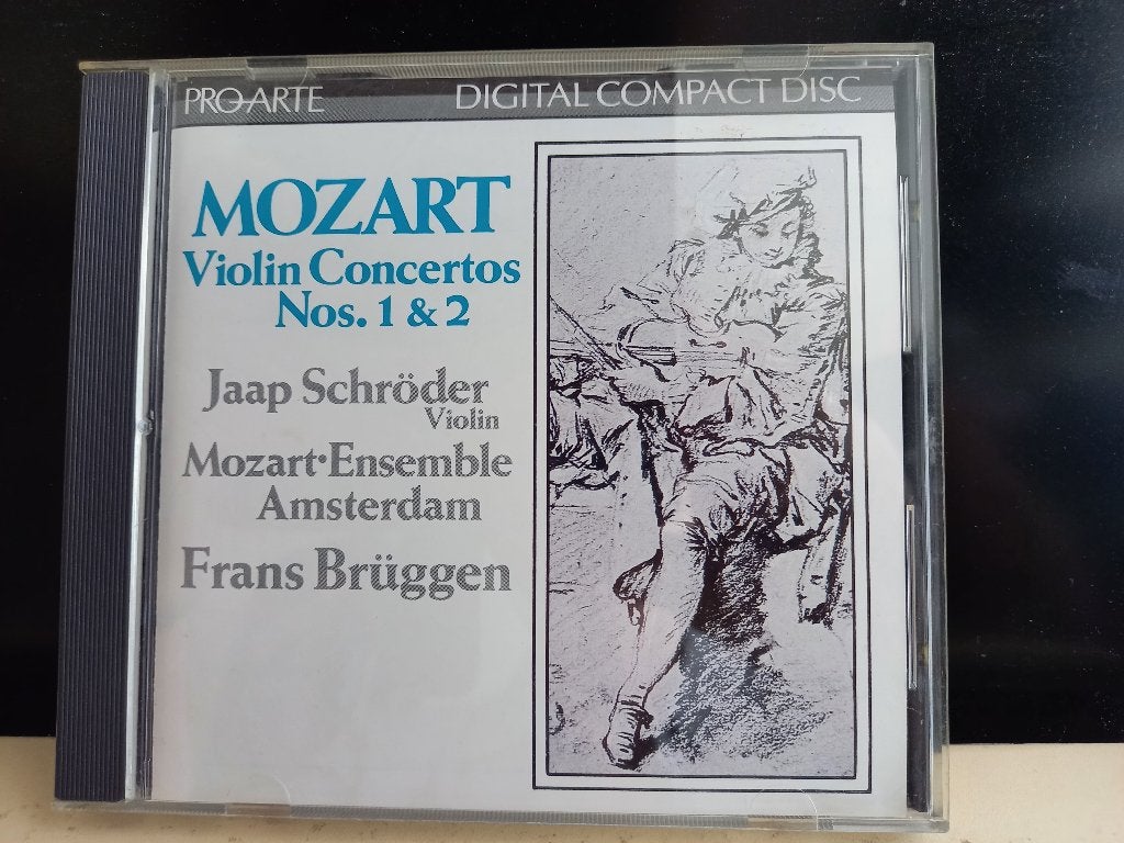 Mozart Violin Concertos Schröder - Mozart Ensemble/ Brüggen, Cd's en Dvd's, Ophalen of Verzenden, Modernisme tot heden, Zo goed als nieuw