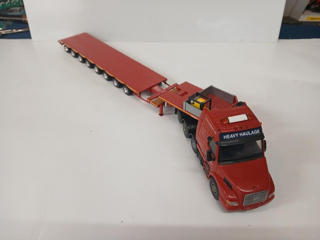 Lion Toys VOLVO NH, met dieplader., Ophalen of Verzenden, Zo goed als nieuw, Bus of Vrachtwagen, Lion Toys