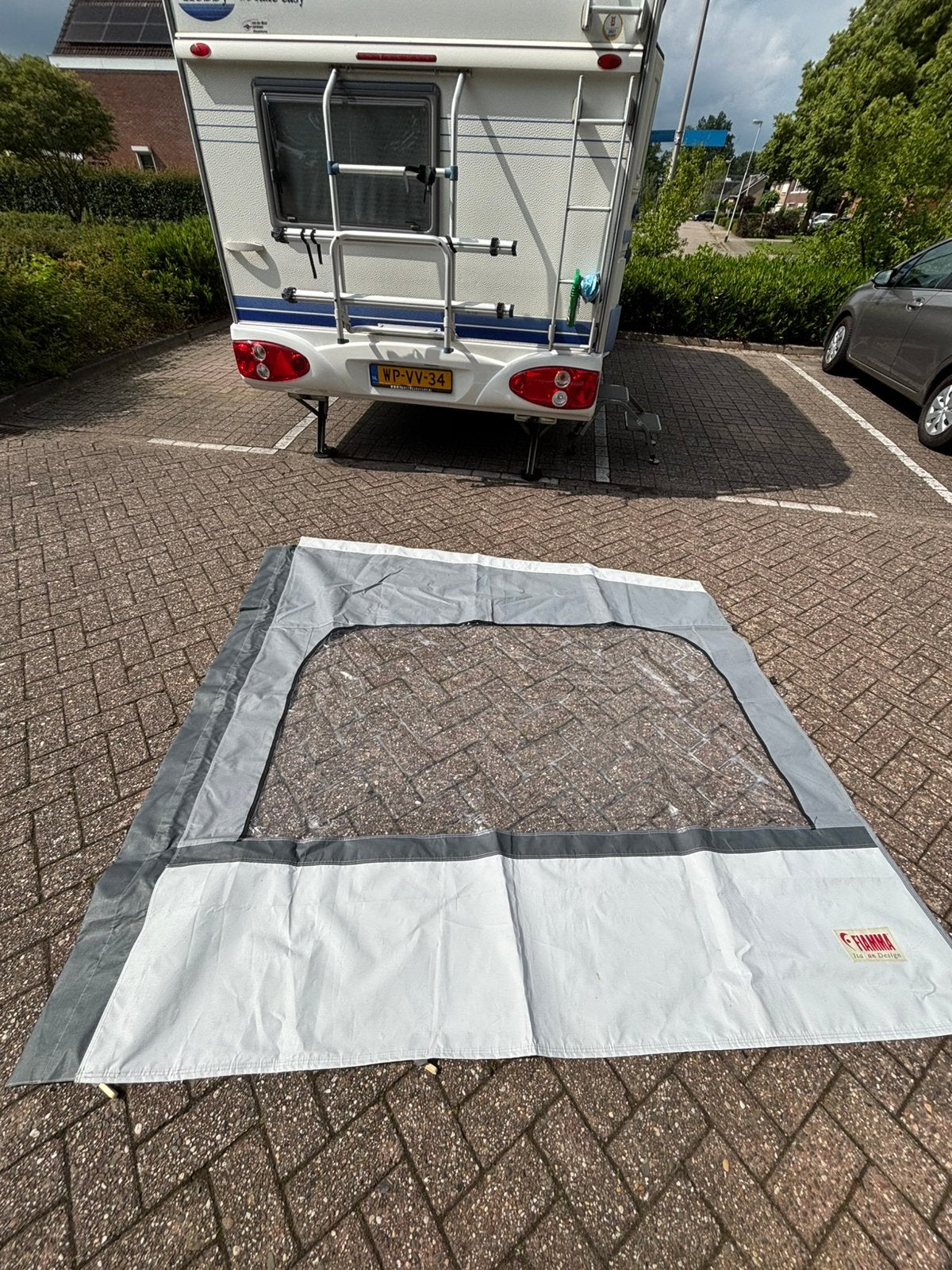 Zijwand links uitval 220 fiamma, Caravans en Kamperen, Ophalen of Verzenden, Zo goed als nieuw
