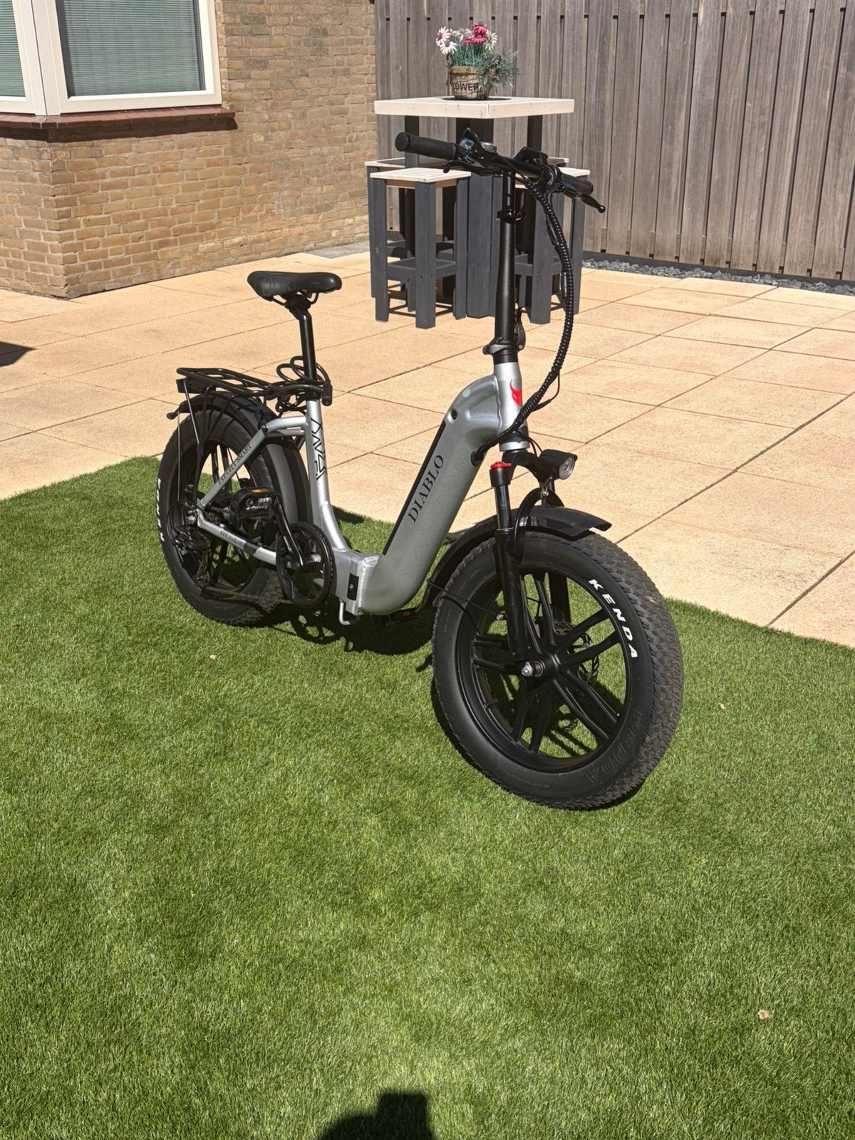Diablo vouwbare fatbike zgan, Ophalen, Zo goed als nieuw, 50 km per accu of meer, Overige merken