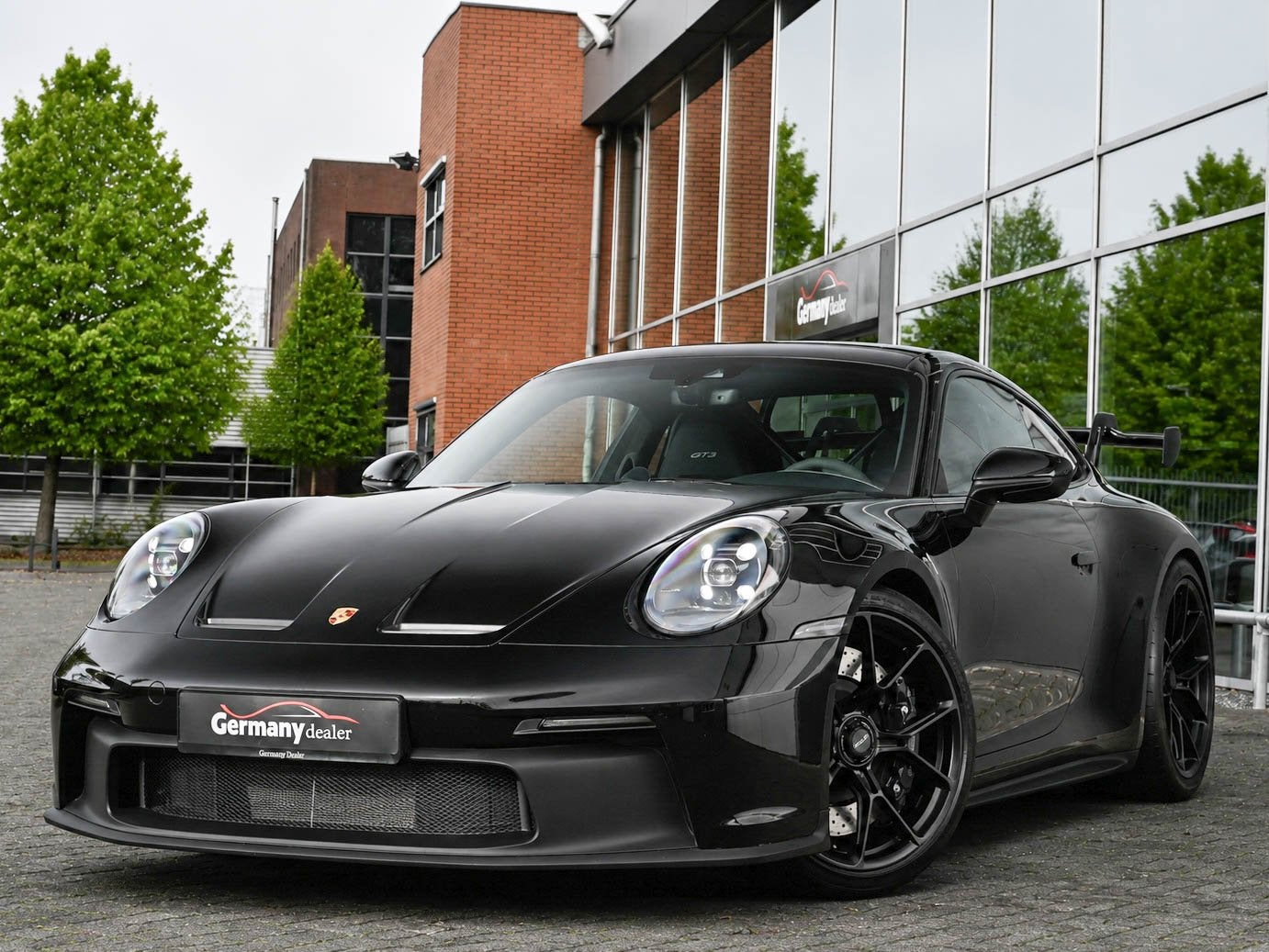 Porsche 911 4.0 GT3 510pk Clubsport PPF SportChrono PDLS Bos, Auto's, Dealer onderhouden, Achterwielaandrijving, Gebruikt, Zwart