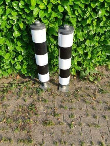 Afzetzuil afzetpaal anti parkeerpaal verkeerszuil, Ophalen of Verzenden, Gebruikt, Minder dan 180 cm, Palen