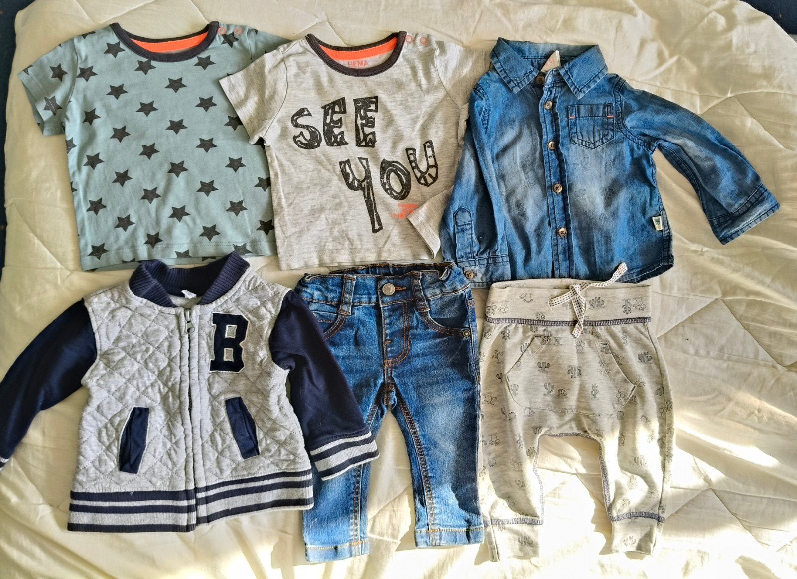 Kledingpakket maat 62 - Jongenskleding, Kinderen en Baby's, Babykleding | Overige, Ophalen of Verzenden, Gebruikt, Diverse merken