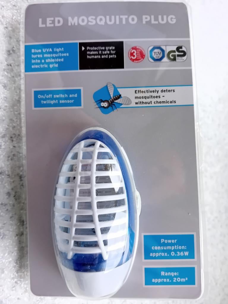 LED Muggenstekker - Effectieve Muggenverjager, Ophalen of Verzenden