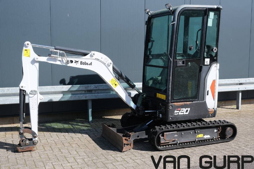 Bobcat E 20 | 2018 | 955h (bj 2018), Graafmachine
