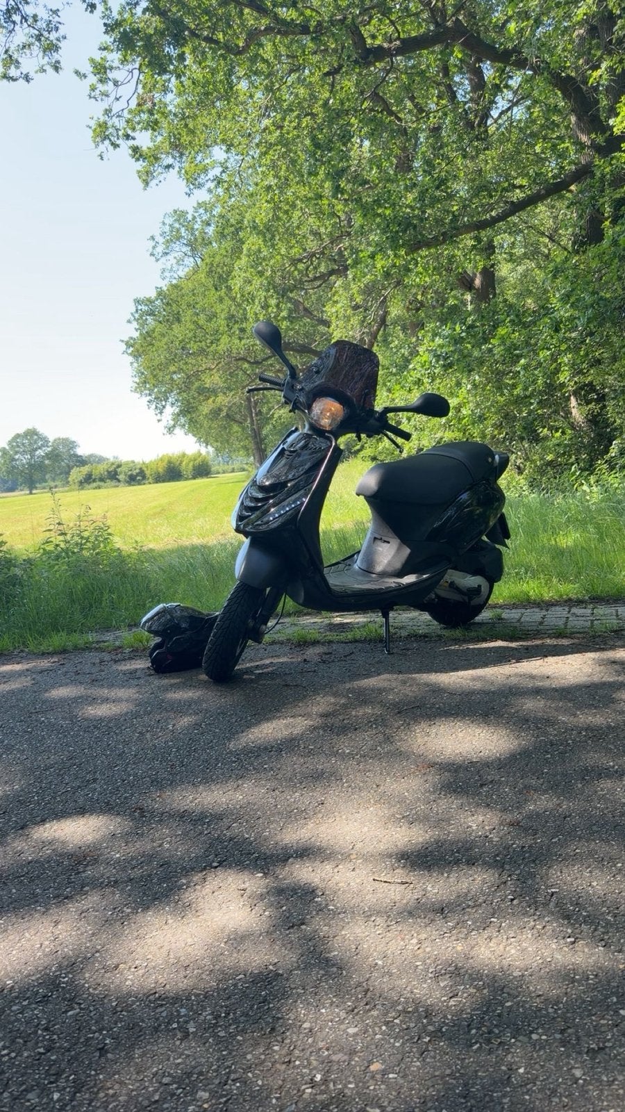 Zip 70cc stage 1, Fietsen en Brommers, Scooters | Piaggio, Ophalen, Tweetakt, Maximaal 45 km/u, Zo goed als nieuw