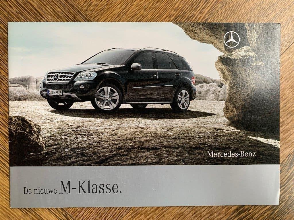 Folder, brochure Mercedes-Benz M-klasse W164 2008 nieuw!, Nieuw, Mercedes-Benz, Mercedes, Ophalen of Verzenden