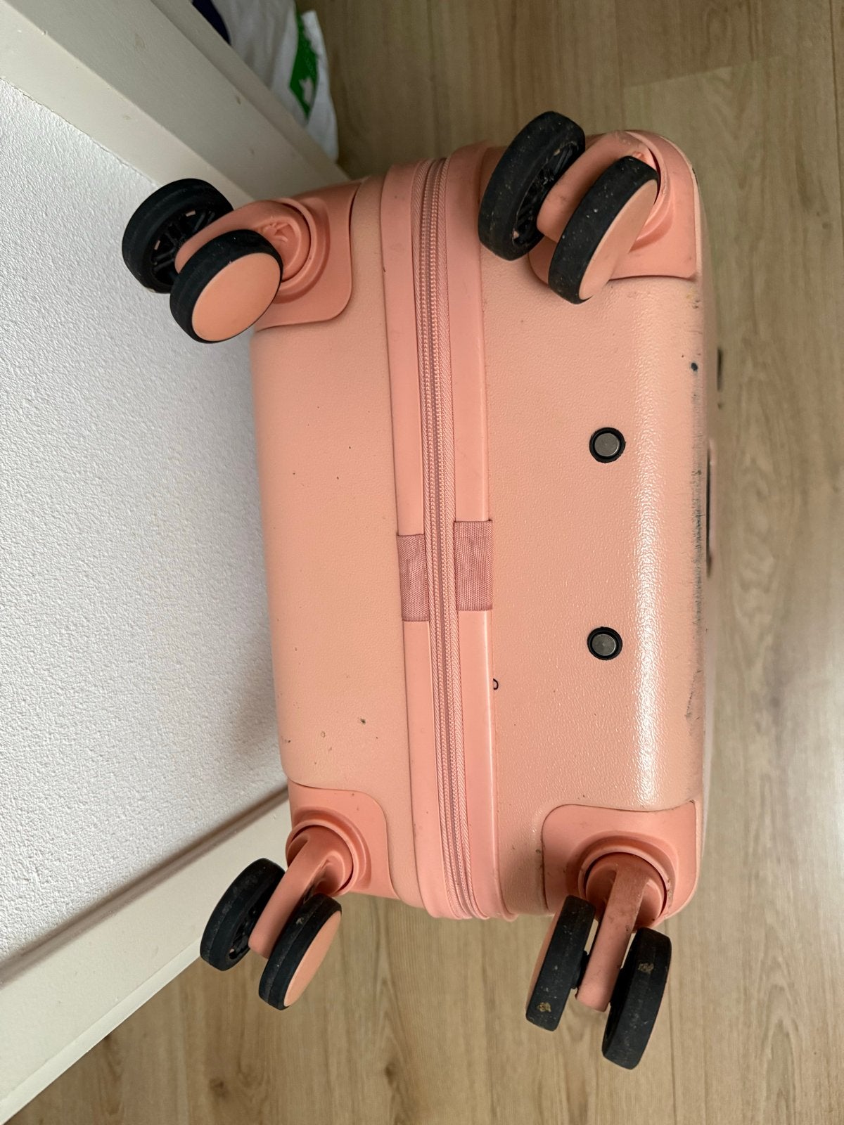 Roze Princess Traveller Koffer met TSA slot en wieltjes, 40 tot 60 cm, 30 cm of meer, Gebruikt, Ophalen of Verzenden