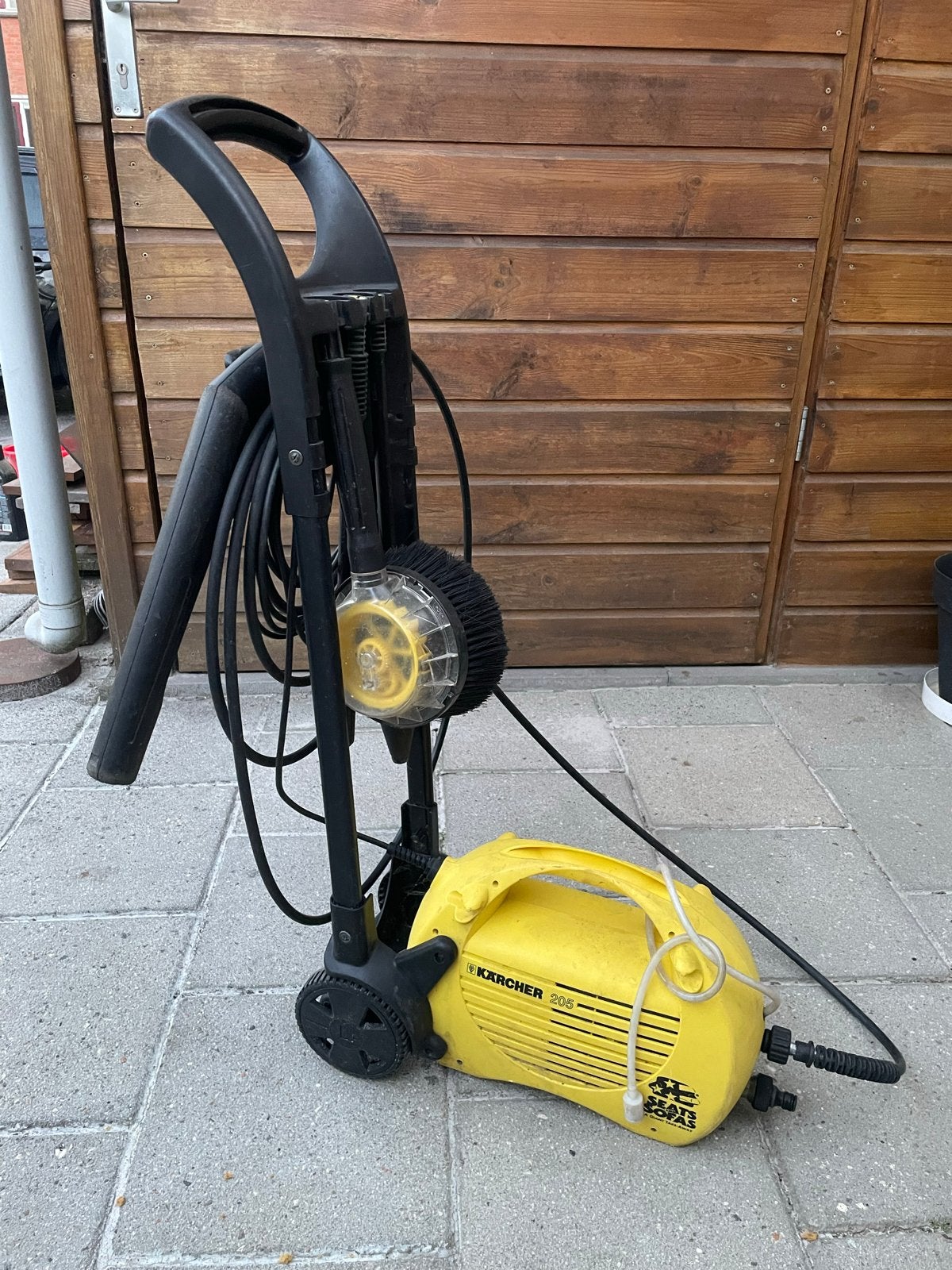 Karcher hogedrukreiniger 205 met 3 hulpstukken - hogedruk, Ophalen, Gebruikt, Elektrisch
