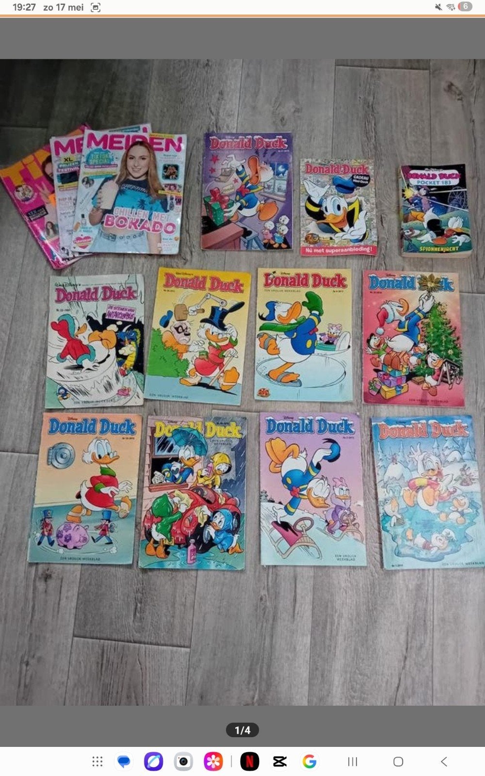 Donald Duck Collectie: Strips, Pocket & Meiden Strips, Europa, Ophalen of Verzenden, Zo goed als nieuw, Meerdere comics