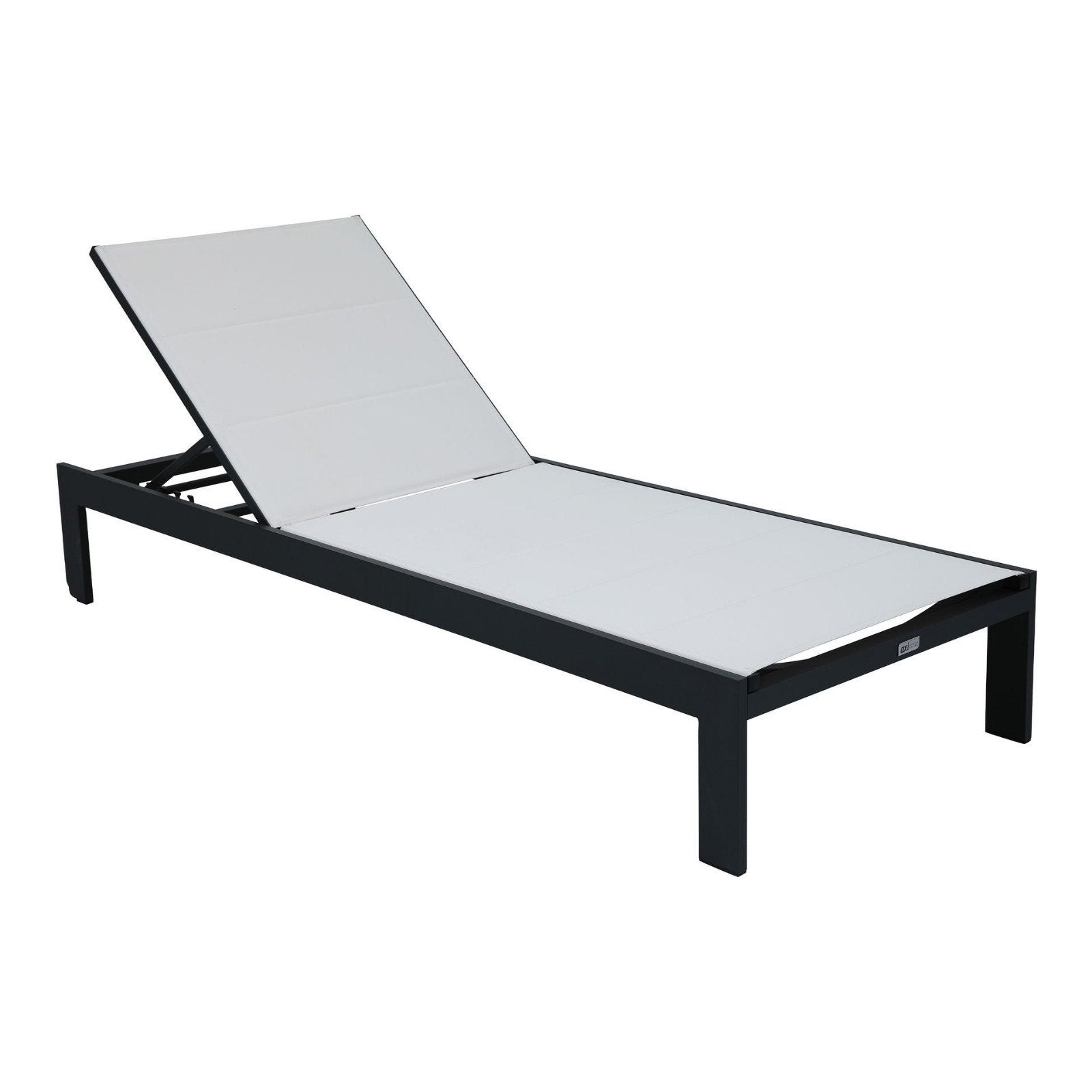 Axi Elio aluminium loungebed grijs - nieuw in doos, Tuin en Terras, Ophalen, Nieuw, Aluminium, Verstelbaar