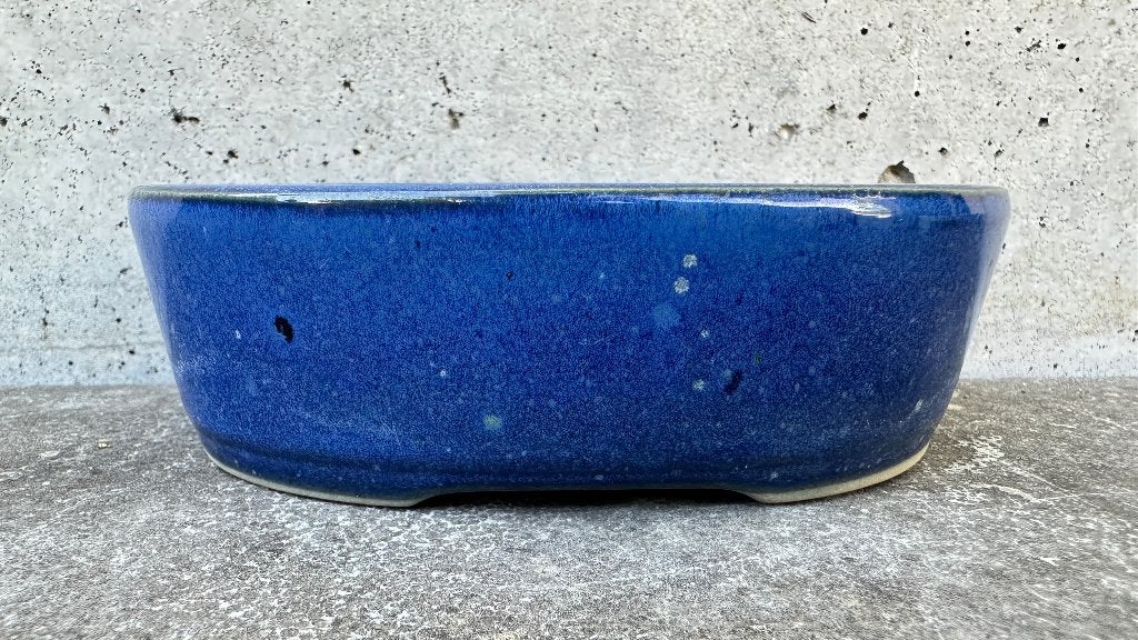 Japan | Bonsai schaal pot 12x9x4cm (3*), Ophalen of Verzenden, Zo goed als nieuw, Overige vormen, Aardewerk