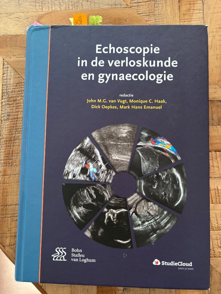 Echoscopie in de verloskunde en gynaecologie, Gelezen, Bohn Stafleu van Loghum, Beta, HBO