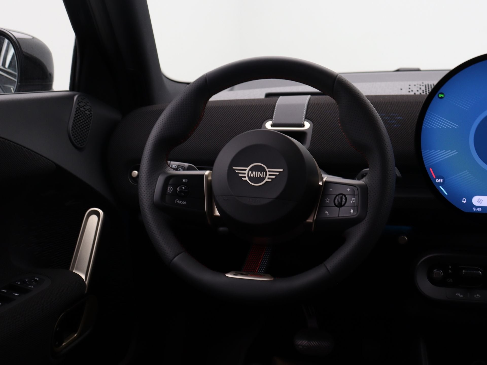 MINI Aceman E John Cooper Works Pakket M PRIVATE LEASE EUR 5, Auto's, Zwart, Zwart, Aceman, Nieuw