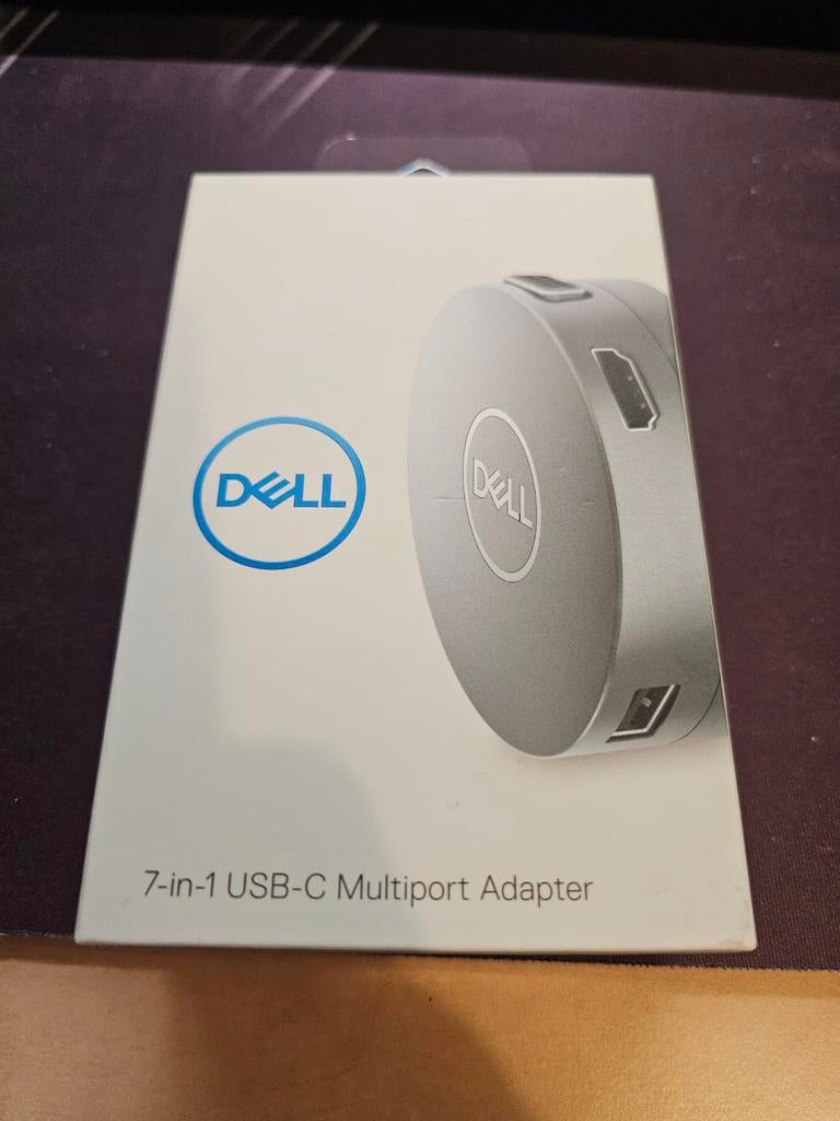 DELL Pro 7-in-1 USB-C-reisadapter - DA310, Computers en Software, Netwerk switches, Ophalen of Verzenden