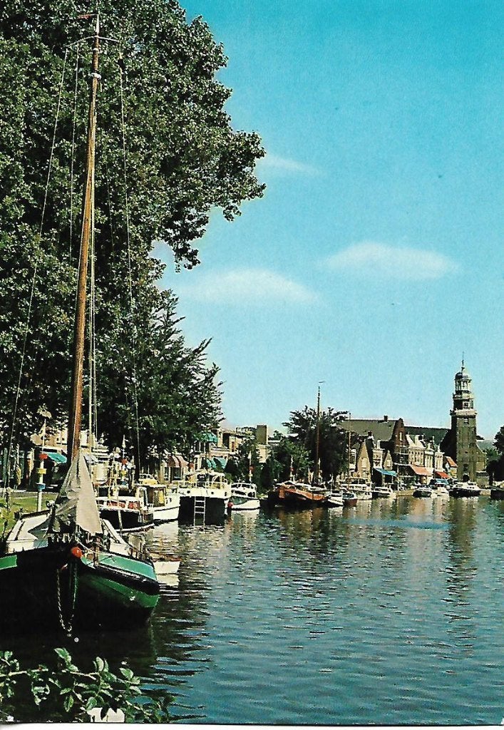 Lemmer- -Haven., Ophalen of Verzenden, 1960 tot 1980, Gelopen, Friesland