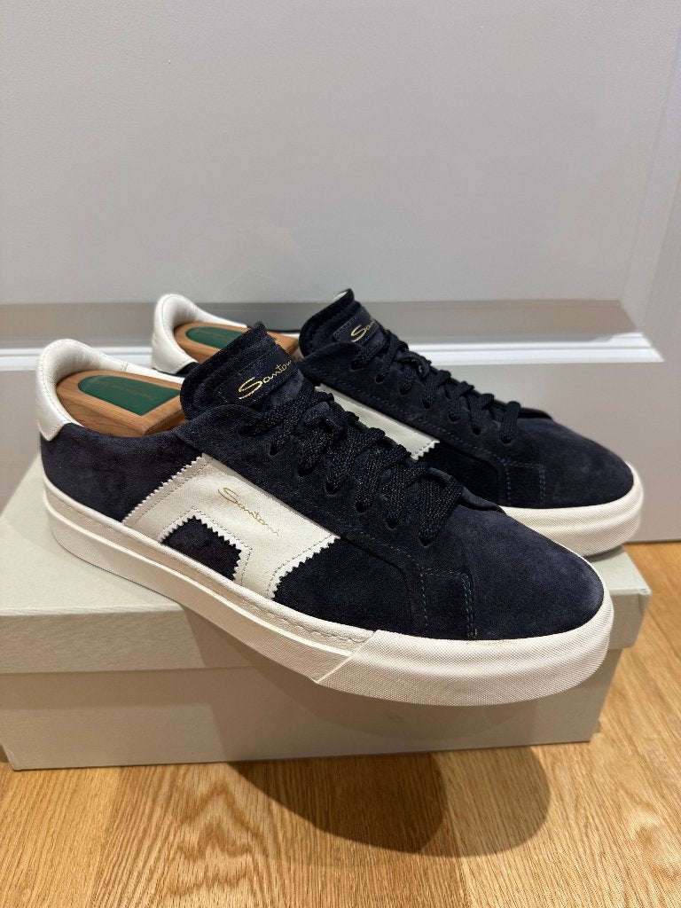 Santoni DBS Sneakers | UK 9 | (273), Kleding | Heren, Schoenen, Santoni, Verzenden, Blauw, Sneakers of Gympen