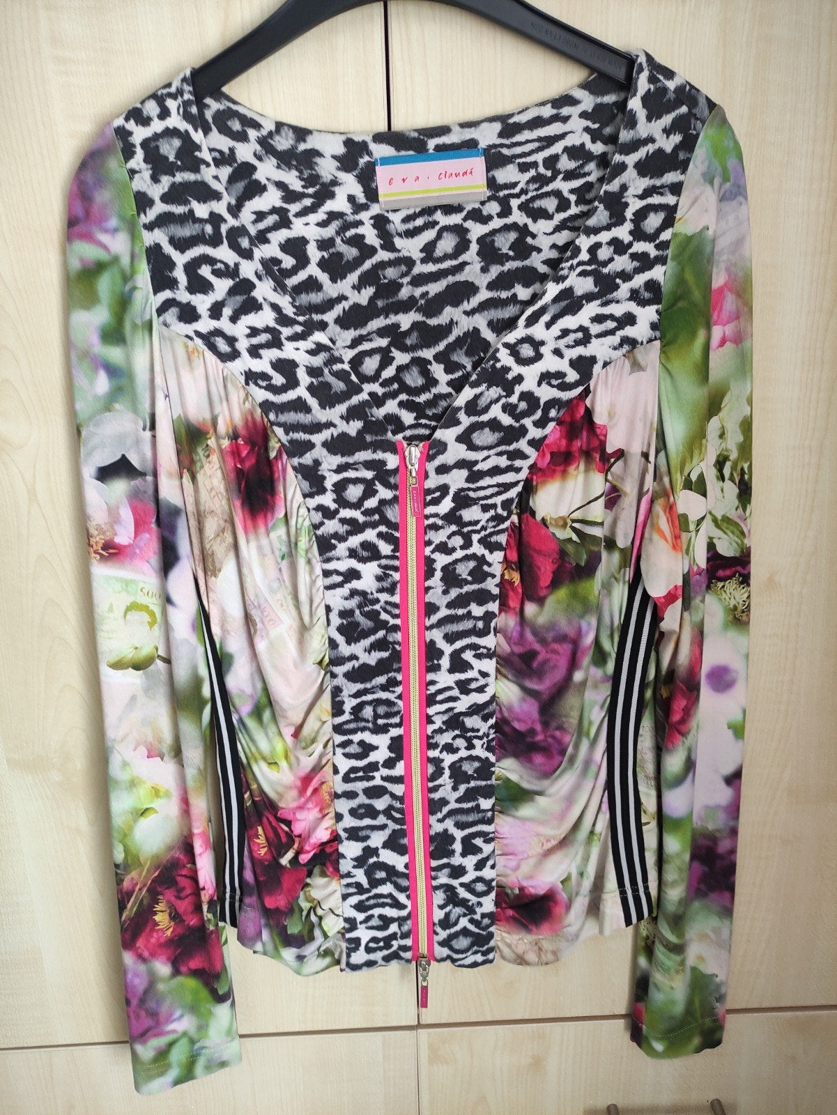 Eva Claudi top met dieren- en bloemenprint, Kleding | Dames, Eva Claudi, Ophalen of Verzenden