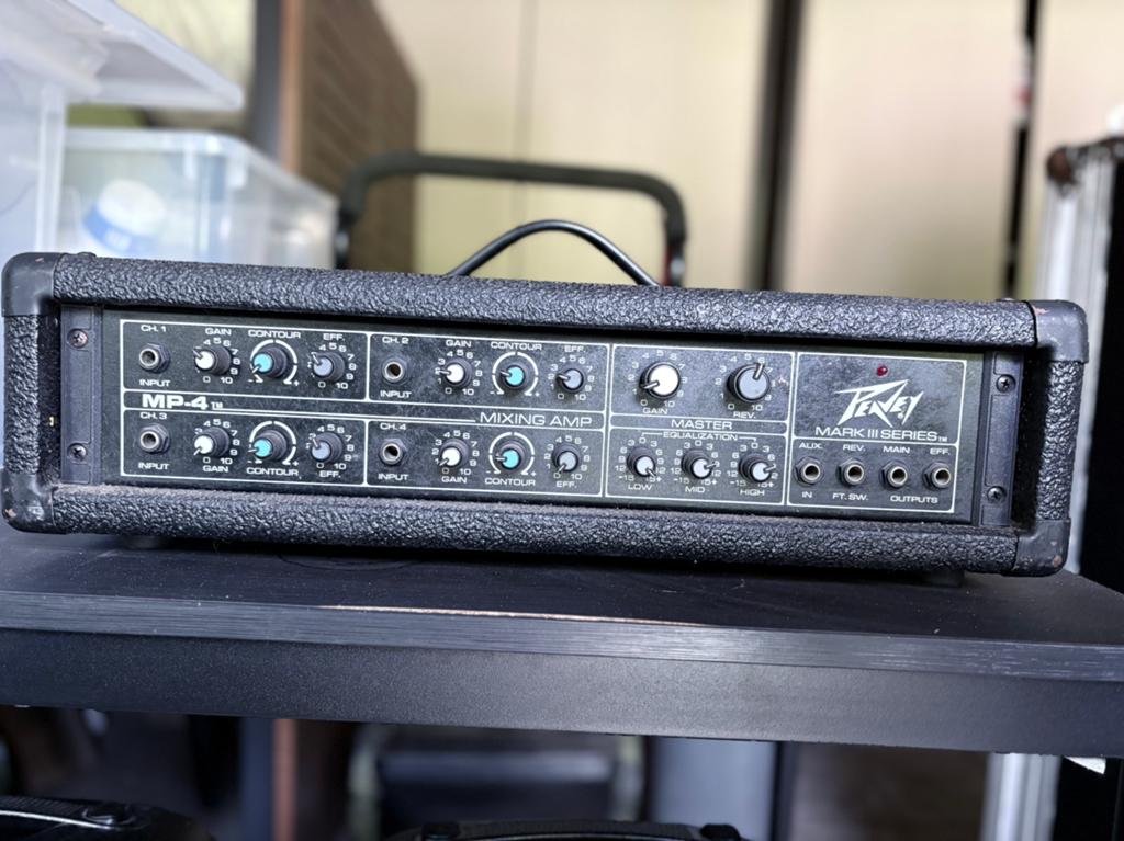 Peavey Mark III / MP‑4 Mixing Amplifier in nette staat, Ophalen, Zo goed als nieuw, Minder dan 500 watt