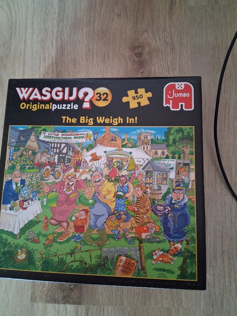 Wasgij puzzel, Ophalen, Zo goed als nieuw