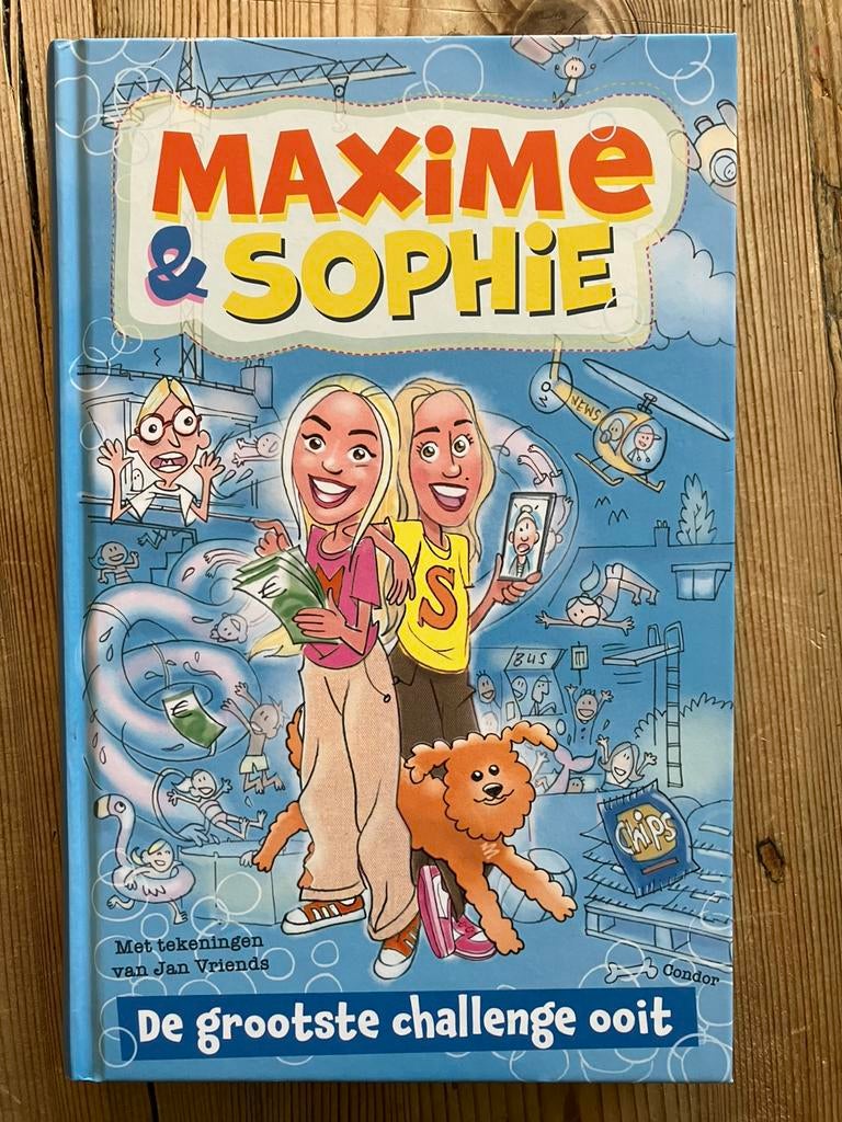Maxime & Sophie de grootste challenge ooit, Ophalen of Verzenden, Zo goed als nieuw