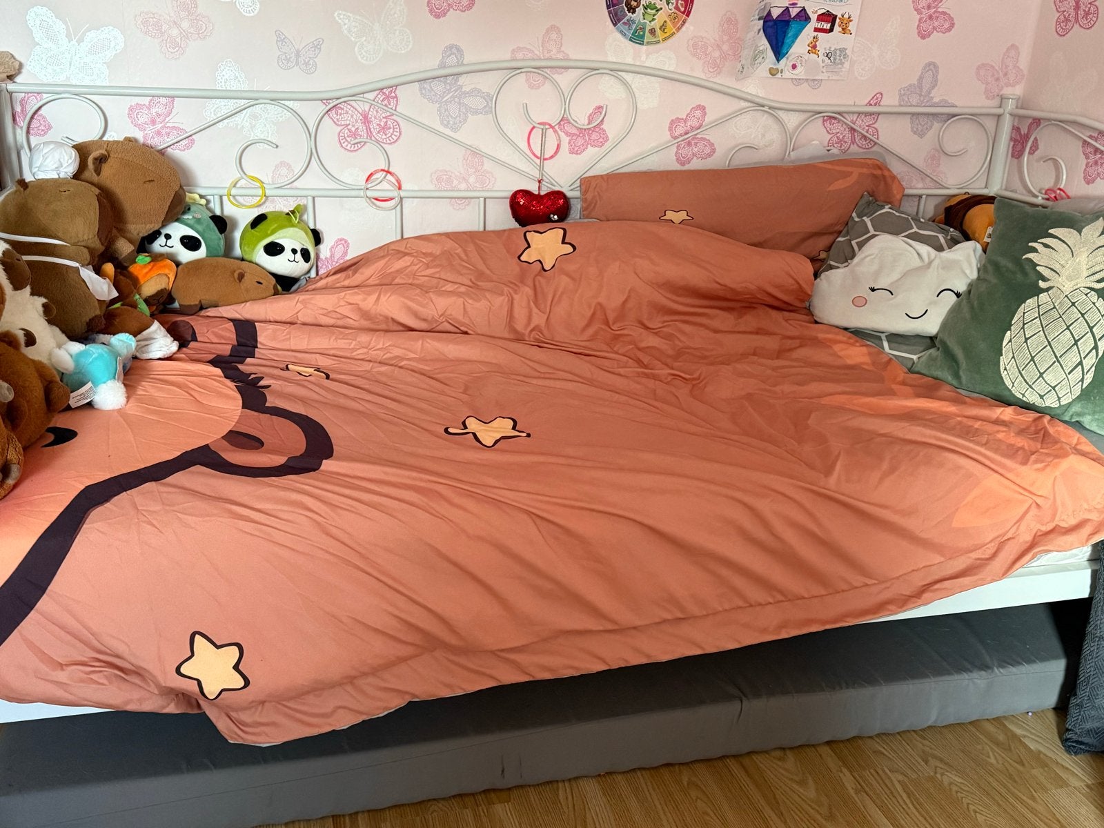 Mooi kinder/tiener bed compleet met matras, Ophalen, Gebruikt, 90 cm, Eenpersoons