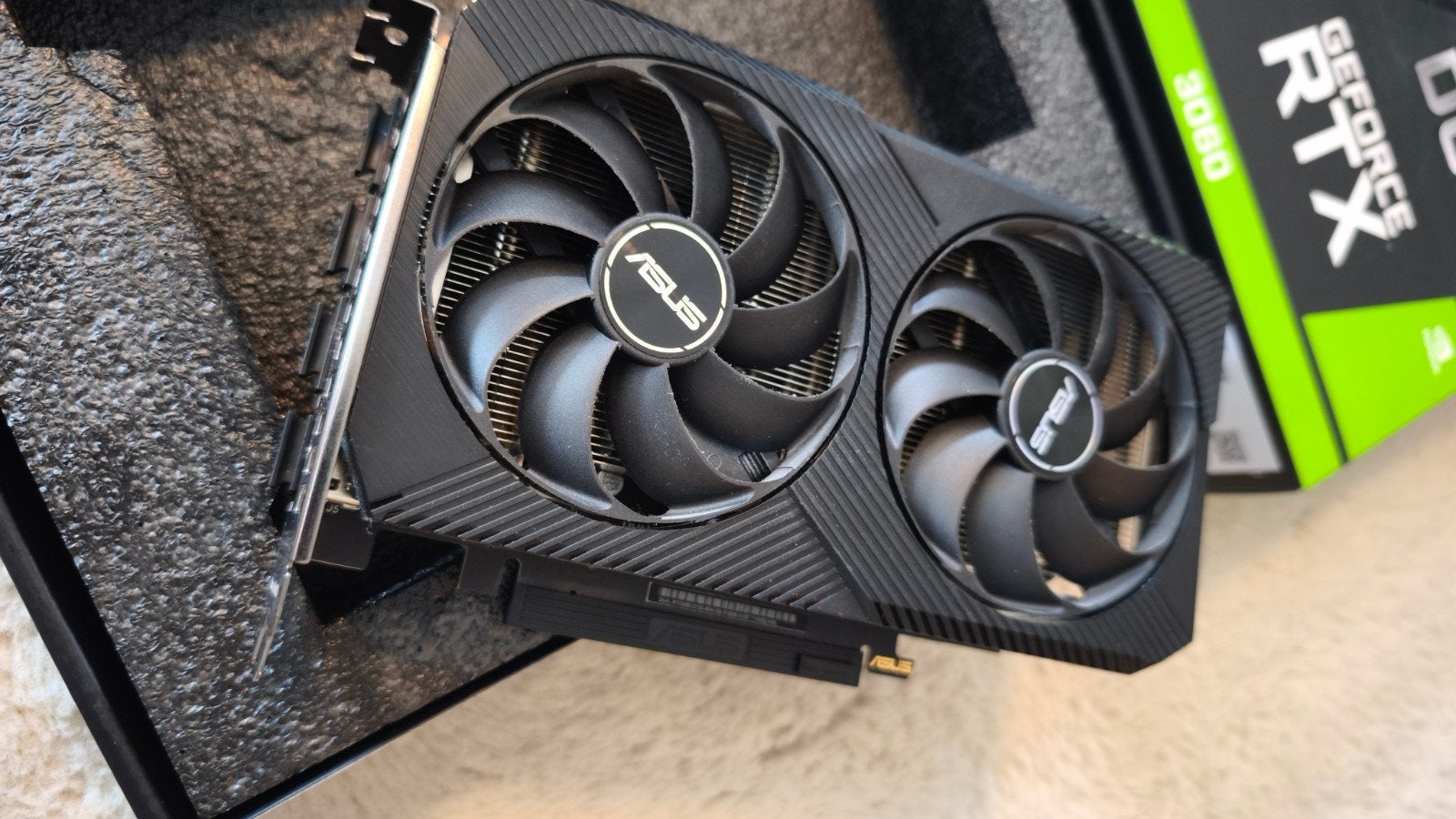 ASUS Dual GeForce RTX 3060 OC 12GB GDDR6 Videokaart, GDDR6, PCI-Express 4, Ophalen of Verzenden, Zo goed als nieuw
