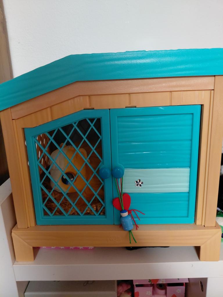 Mama Surprise Cavia met hok en accessoires, Ophalen, Zo goed als nieuw, Jongen of Meisje