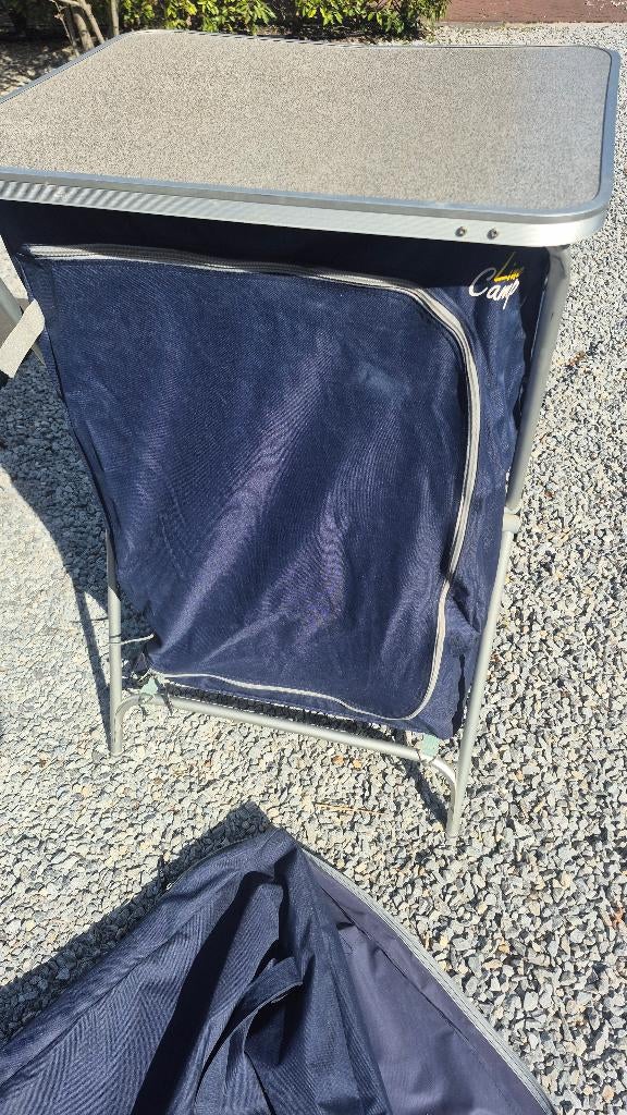 Campingkast Campline Opvouwbaar in tas., Ophalen, Gebruikt, Campingkast