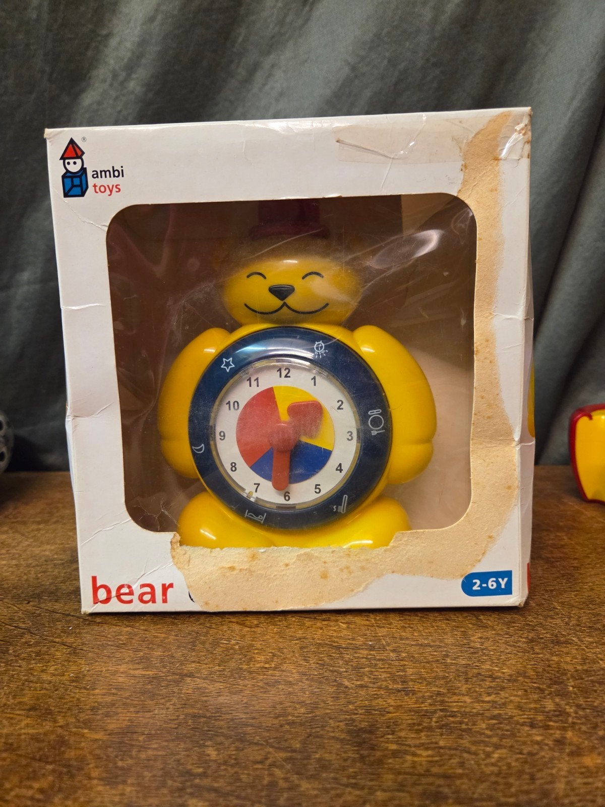 Vintage Ambi Toys Beer Klok – Leerklok met doos, Verzenden