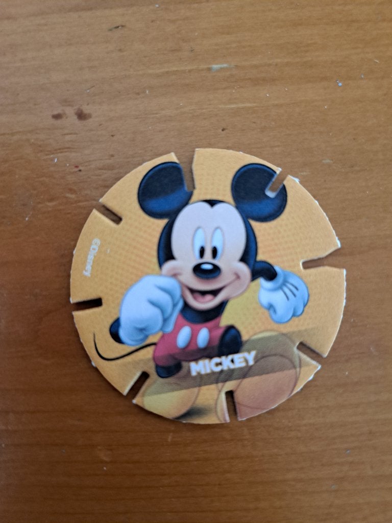 Mickey Diskeyz, Ophalen of Verzenden, Mickey Mouse, Nieuw, Beeldje of Figuurtje