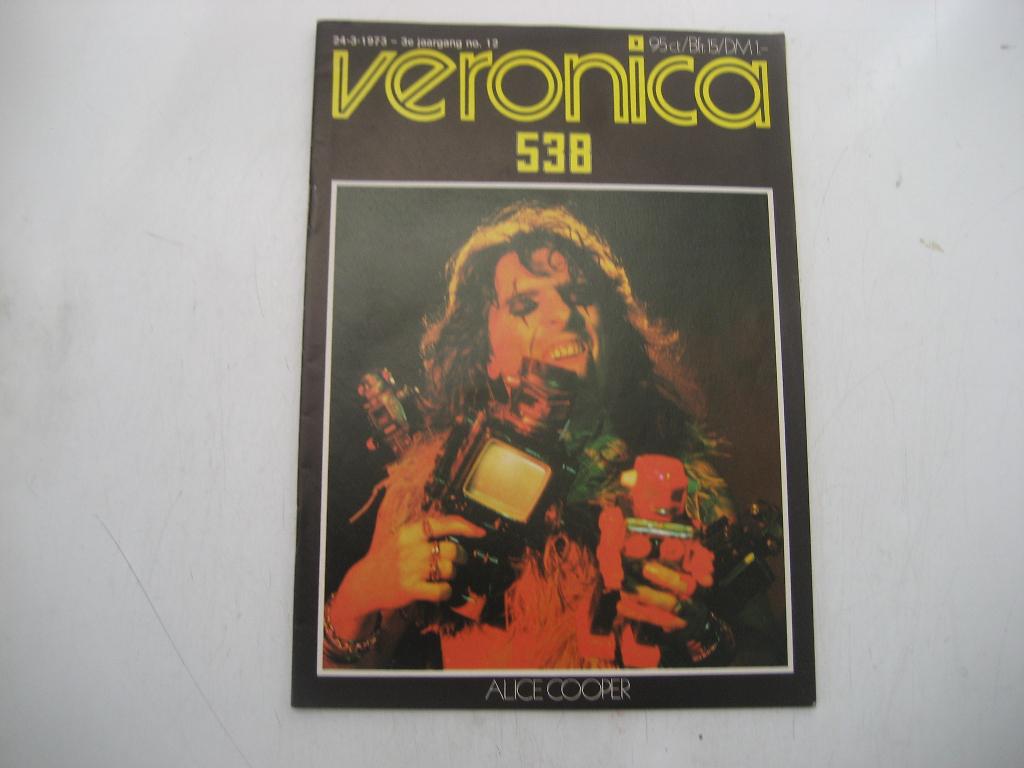 alice cooper top 40 tv gids 1973, Ophalen of Verzenden, Gelezen, Muziek, Film of Tv