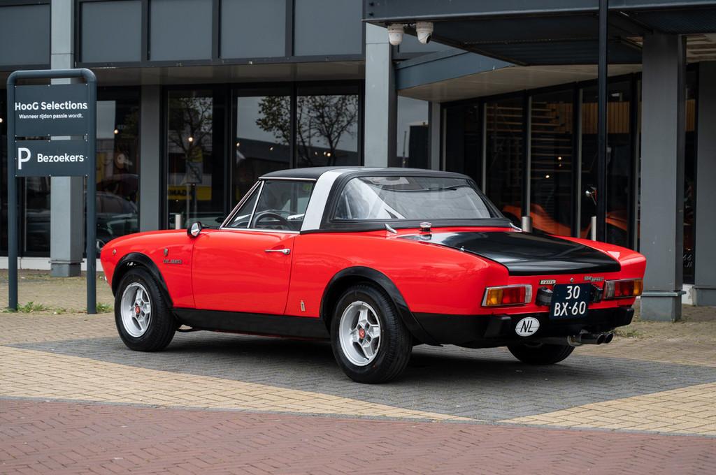 Fiat 124 Spider Abarth (bj 1974), Auto's, Zwart, Overige kleuren, Cabriolet, Bedrijf