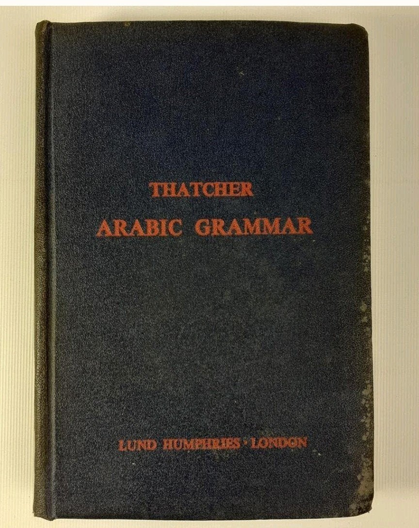Thatcher Arabic Grammar - 4e editie (1942), Boeken, Gelezen, Rev. G. W. Thatcher, Ophalen of Verzenden, WO
