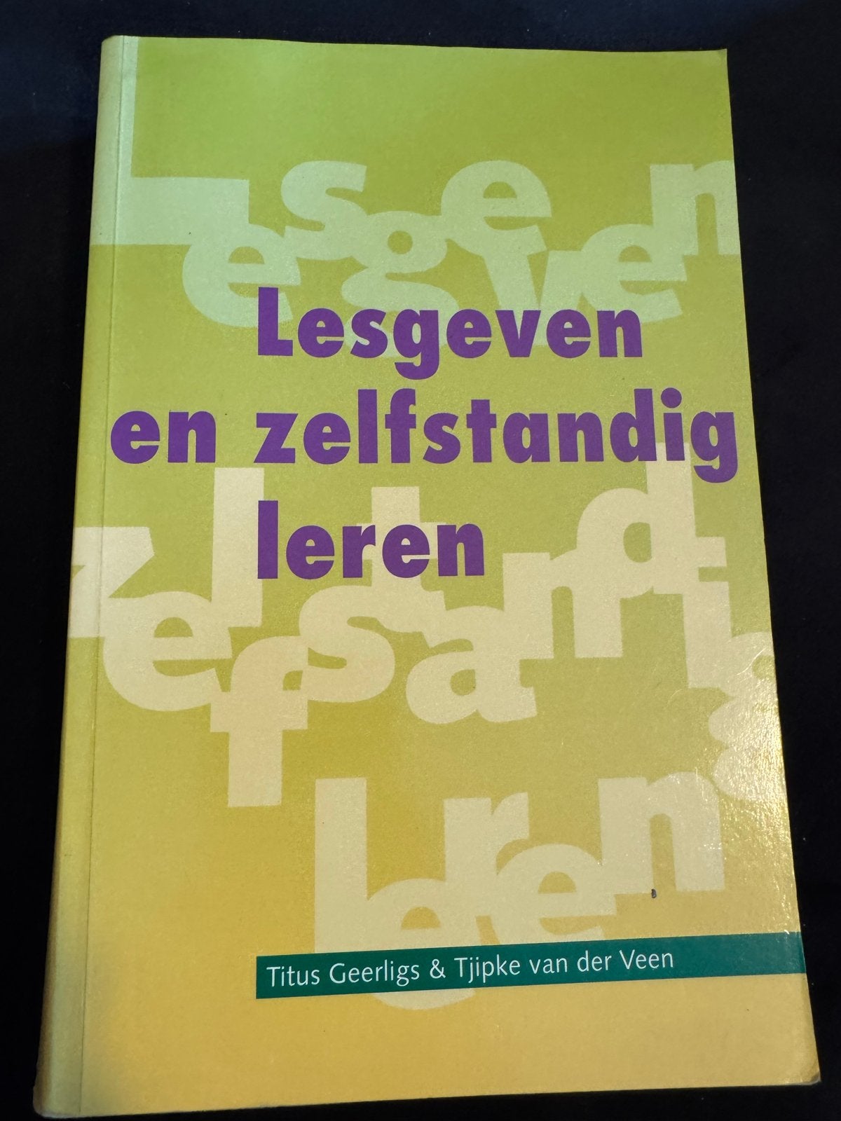 Lesgeven en zelfstandig leren - Titus Geerligs & Tjipke van, Ophalen of Verzenden, Gamma, Gelezen, HBO