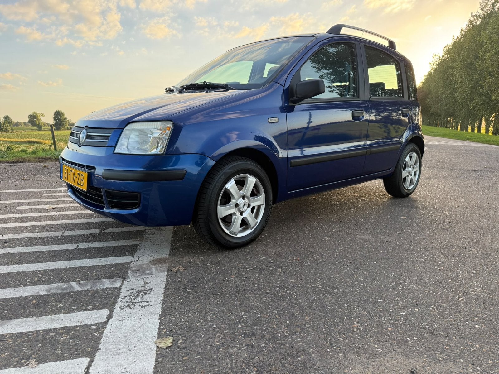 Fiat Panda 1.2 Automaat Airco “Emotion” uitv. NIEUWSTAAT, Stof, Parkeersensor, 840 kg, Origineel Nederlands