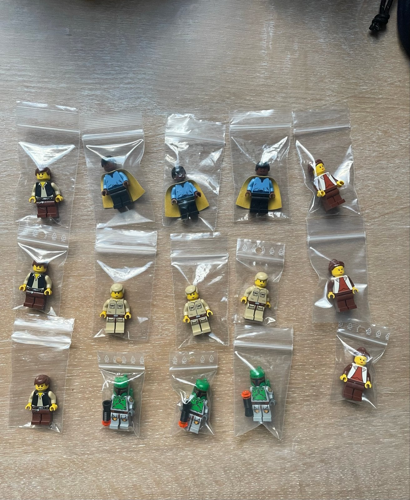 Lego Star Wars Cloud City Figuren Vintage, Ophalen, Zo goed als nieuw, Overige merken