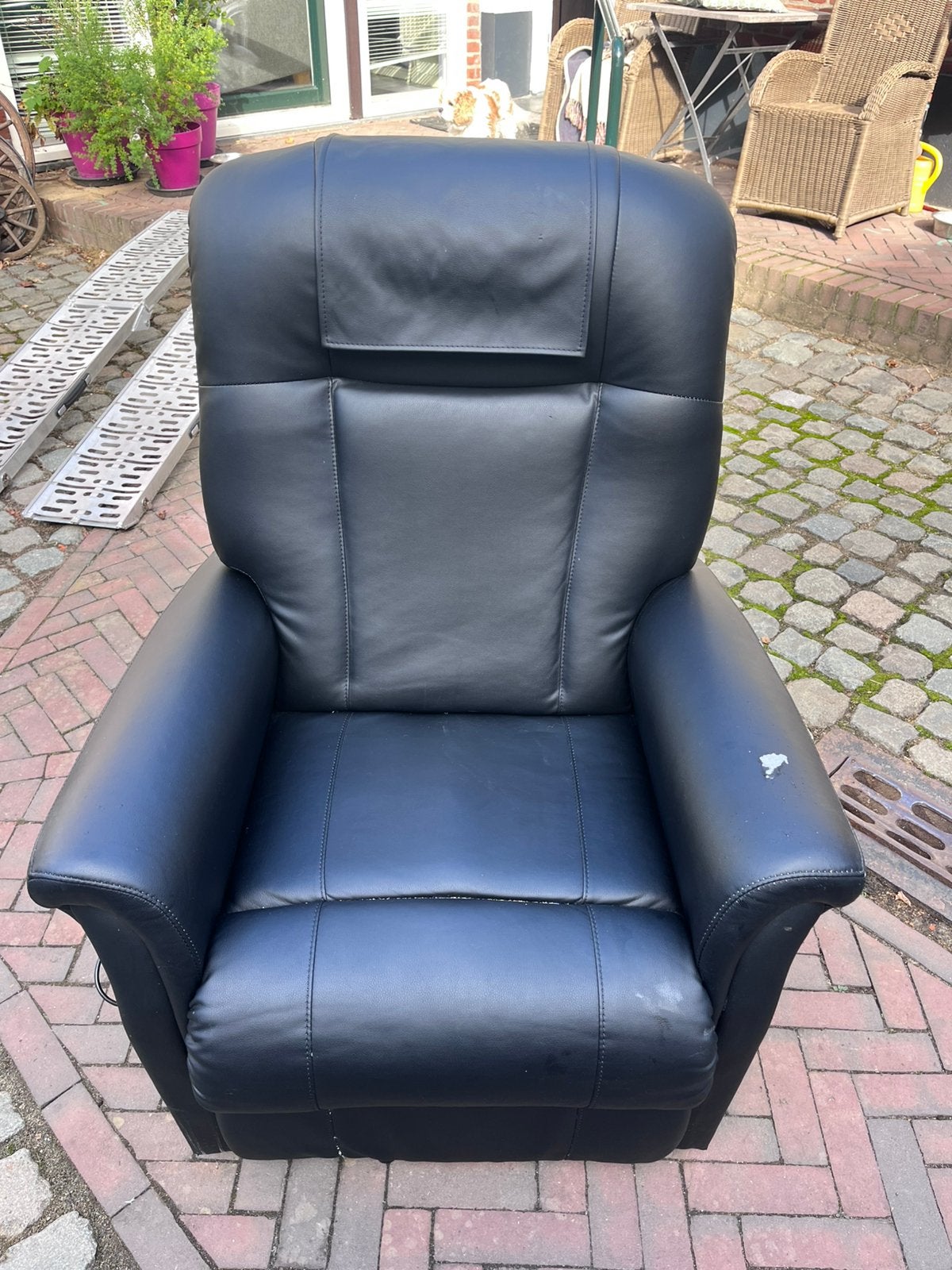 Gratis op te halen, electrische fauteuil, Huis en Inrichting, Ophalen, Gebruikt, 75 tot 100 cm, 50 tot 75 cm