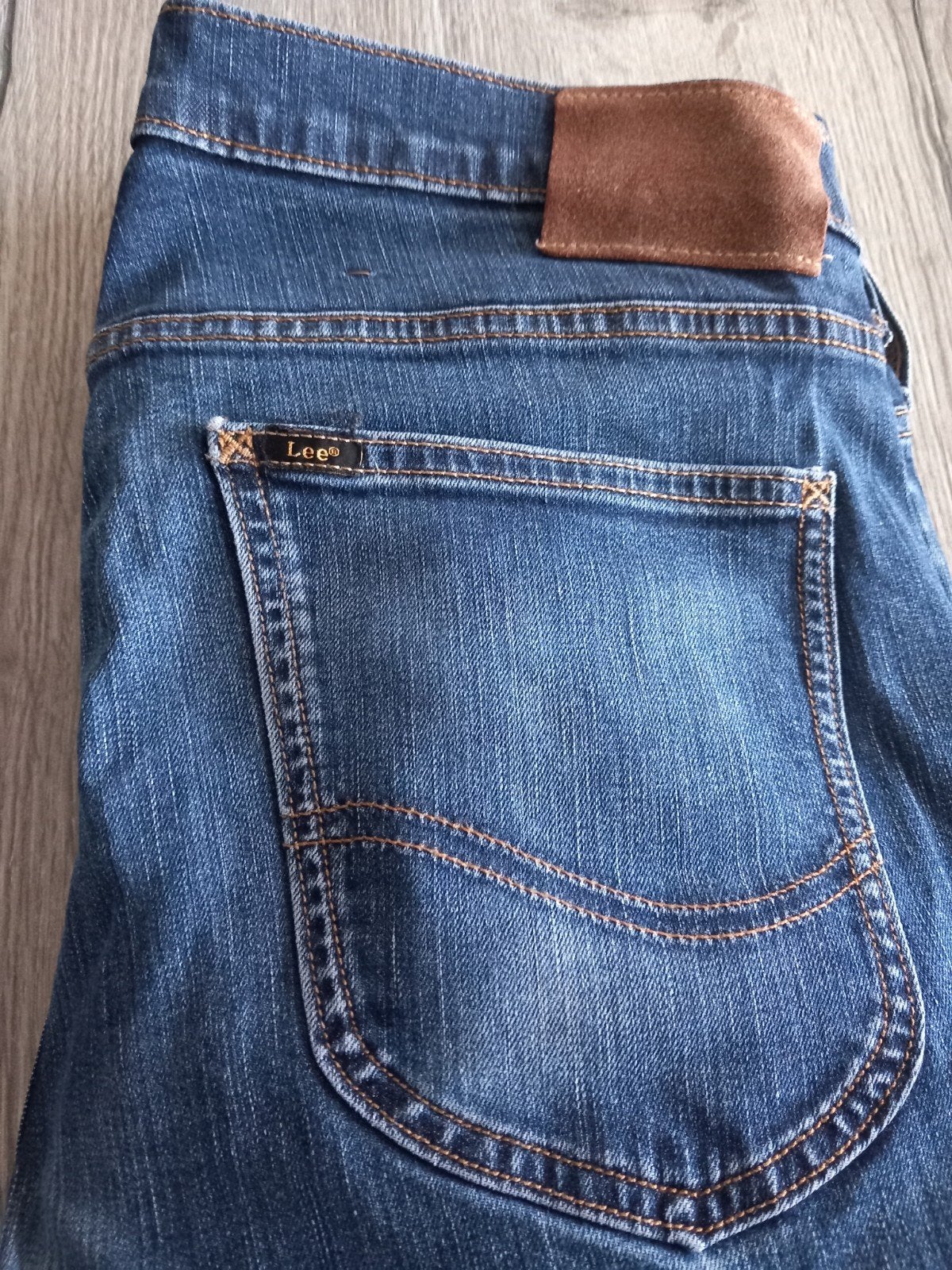 Lee spijkerbroek, Blauw, Ophalen of Verzenden, Zo goed als nieuw, W33 - W34 (confectie 48/50)