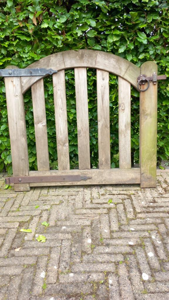 Tuinhek compleet, Tuin en Terras, Tuinpoorten, Ophalen, Hout, Draaipoort, 150 tot 200 cm