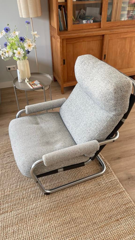 Gelderland 601 fauteuil mr. Oberman, Ophalen, Gebruikt, Jan des Bouvrie modern, 75 tot 100 cm