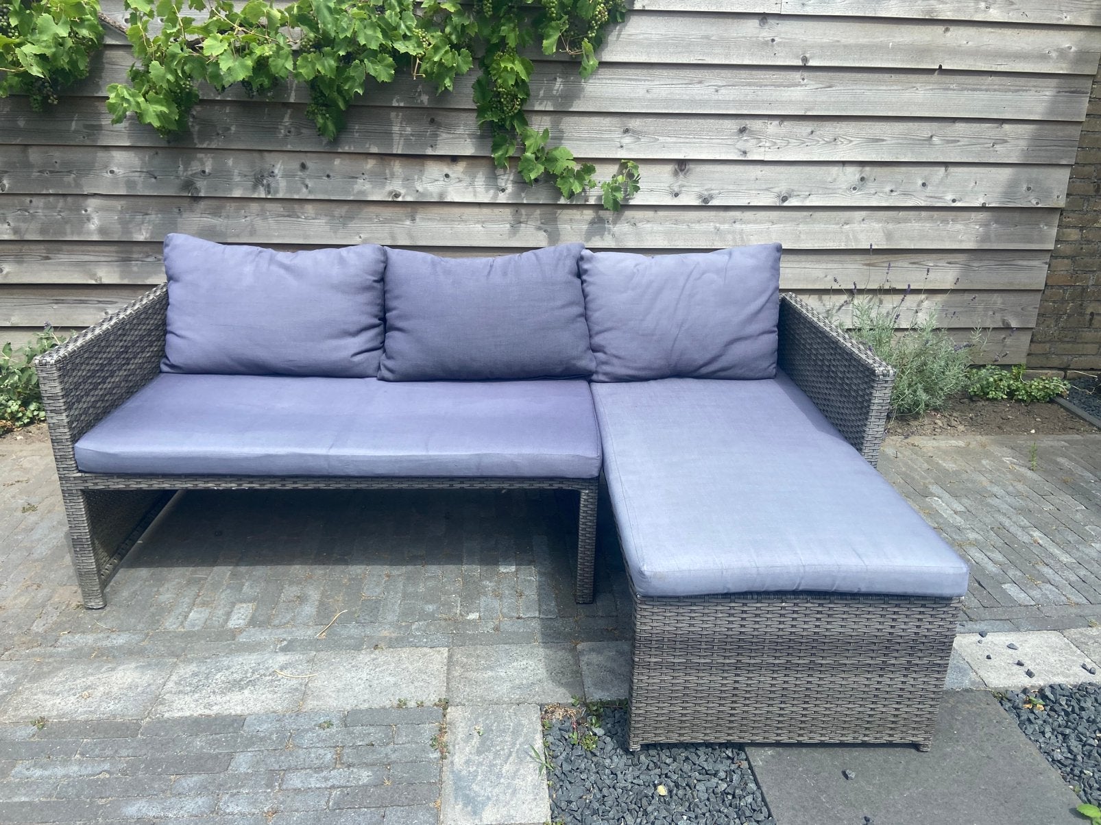 Tuinset - gratis afhalen, Tuin en Terras, Tuinsets en Loungesets, Ophalen, Gebruikt, 3 zitplaatsen, Loungeset