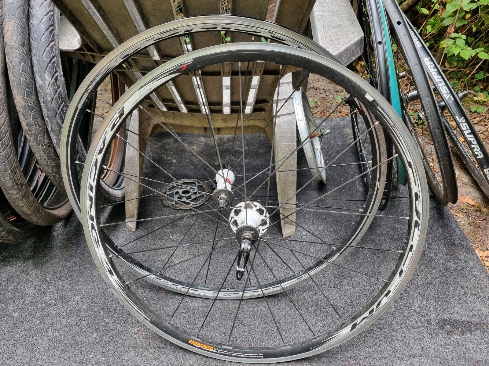 Fulcrum Racing 3 28 inch racefiets wielset – velgrem, Fietsen en Brommers, Fietsonderdelen, Fulcrum, Gebruikt, Verzenden, Aluminium